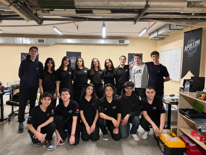Robotics team workshop photo