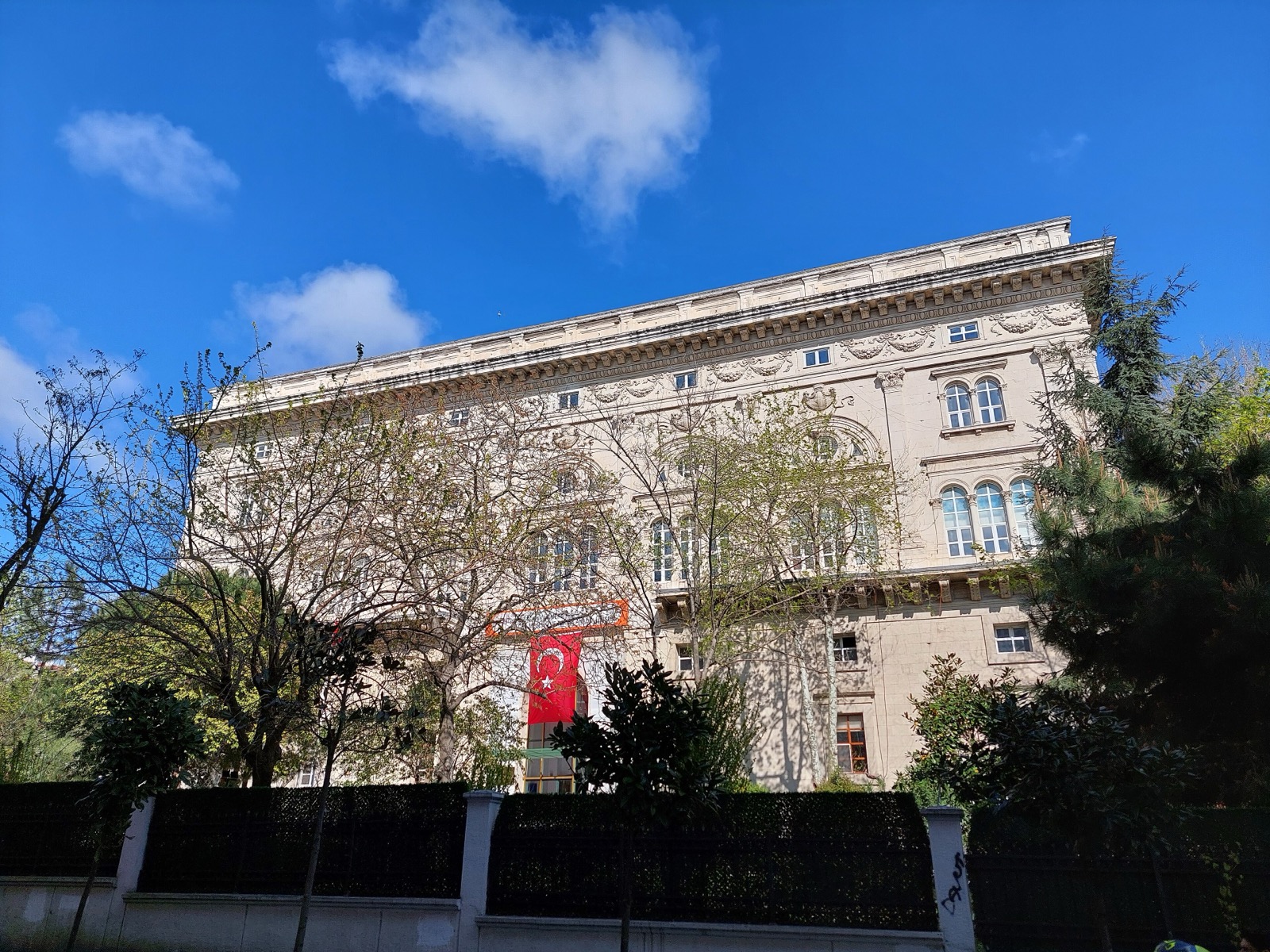 YTU Macka school building